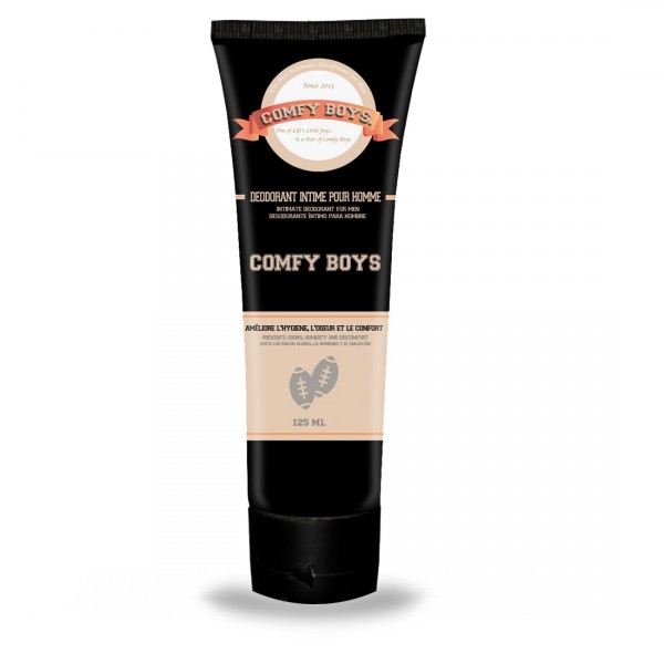 Comfy Boys - Pack 3 Tubes - Déodorant Intime pour Homme - 375ml