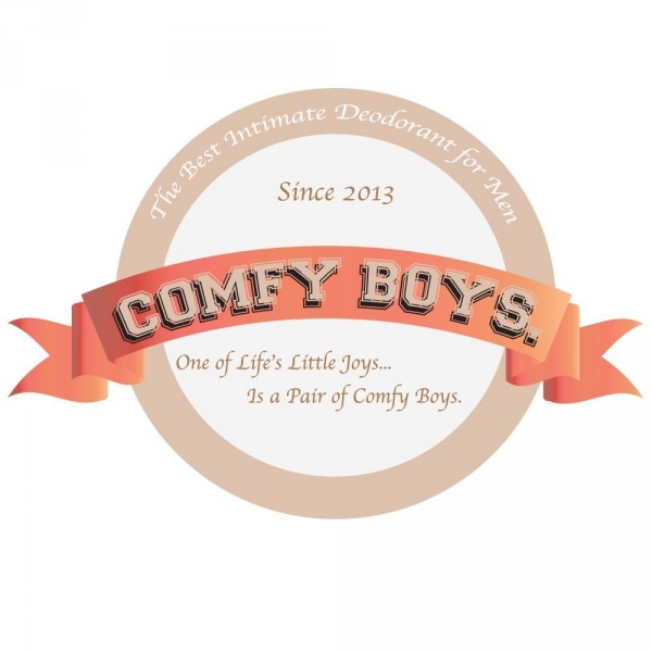 Comfy Boys - Pack 3 Tubes - Déodorant Intime pour Homme - 375ml