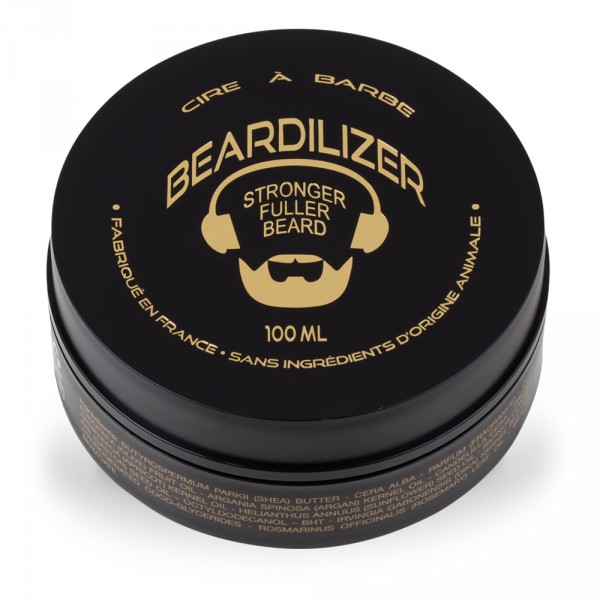 Beardilizer Wax - Cera para la Barba Totalmente Natural - 100ml