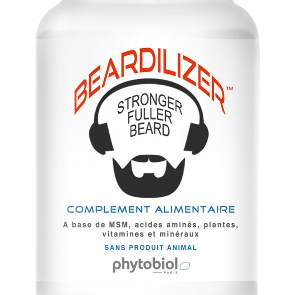 Beardilizer - 3 Bottle Pack of 90 Capsules - Facial Hair and Beard Growth Complex for Men