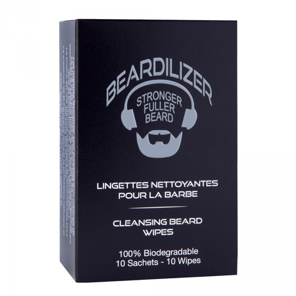 Cleansing Pack for Beard Gel and Wipes Beardilizer