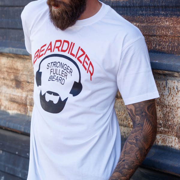 T-Shirt - Beardilizer - Wit