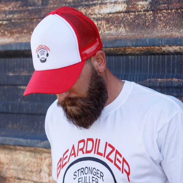 Cappellino - Beardilizer Trucker - Rosso