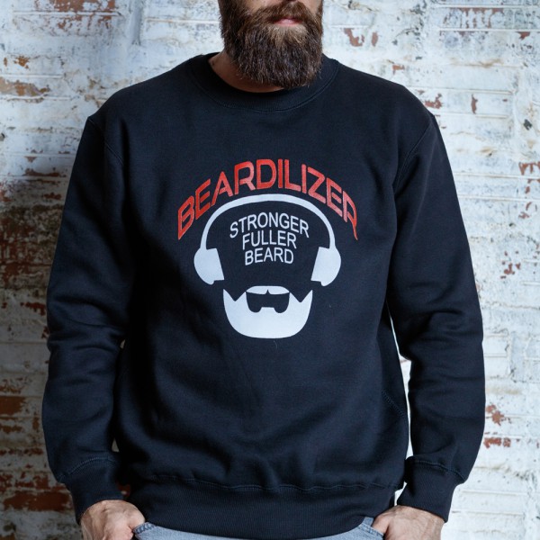 Sweater - Beardilizer - Zwart
