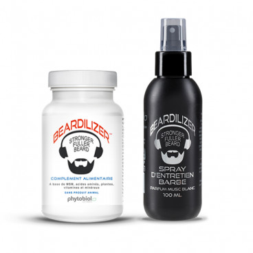 Pack Beardilizer Cápsulas y Spray