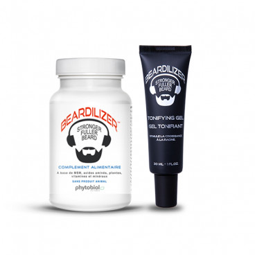 Beardilizer Capsules and Tonifying Geléen Pack