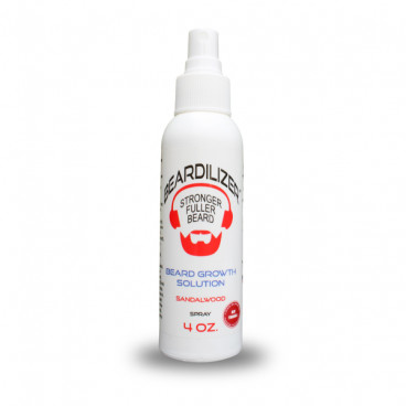Beardilizer Spray - Accélérateur de Pousse et Entretien de la Barbe - 120ml